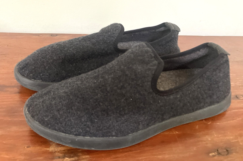 Allbirds Womens Merino Wool Lounger 9 Charcoal Black 39.5